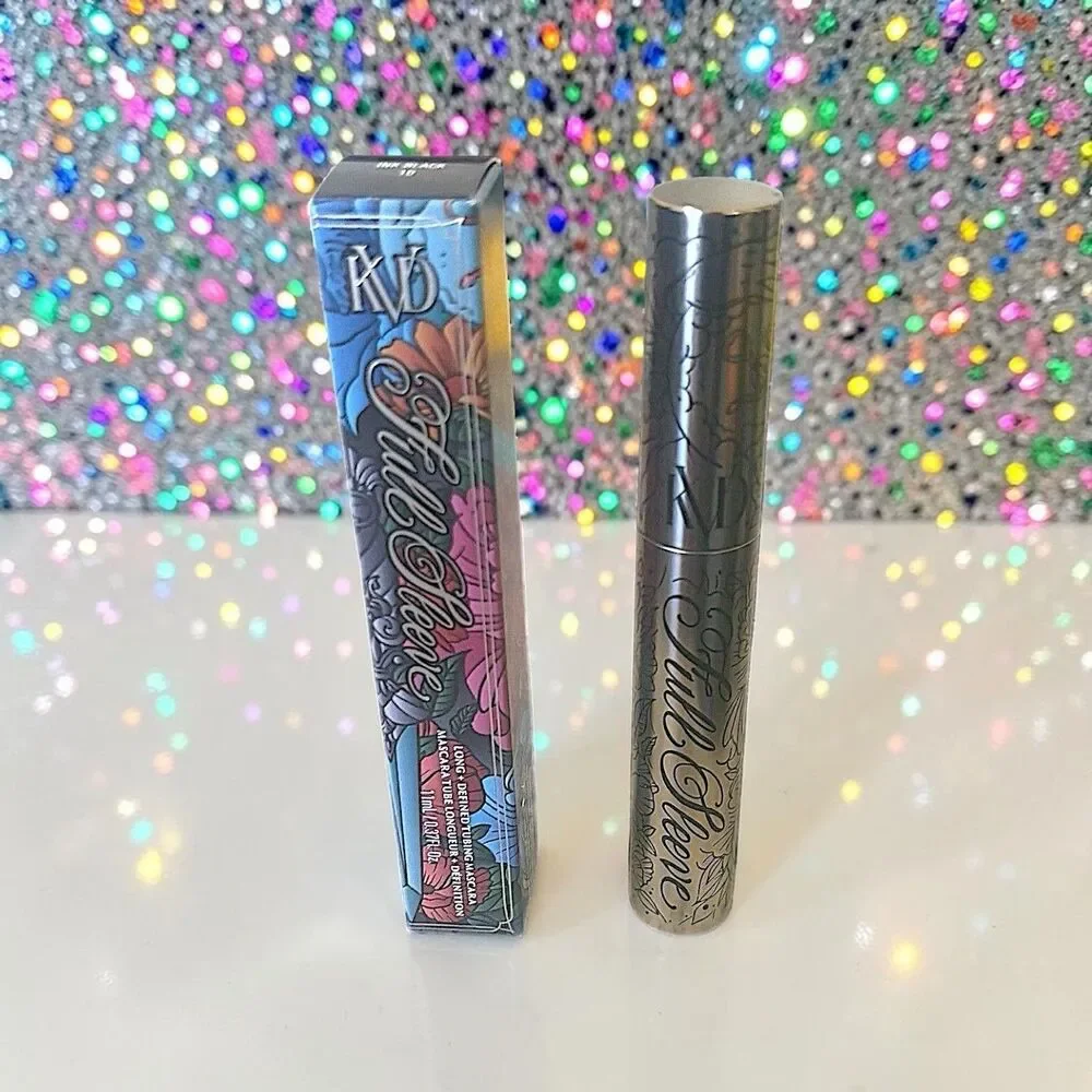 KVD Beauty Full Sleeve Long + Defined Tubing Mascara NIB in Ink Black 0.37 fl oz